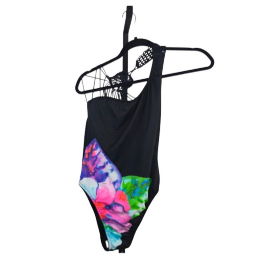 NWT Phax One Piece Swimsuit One Shoulder Size Medium